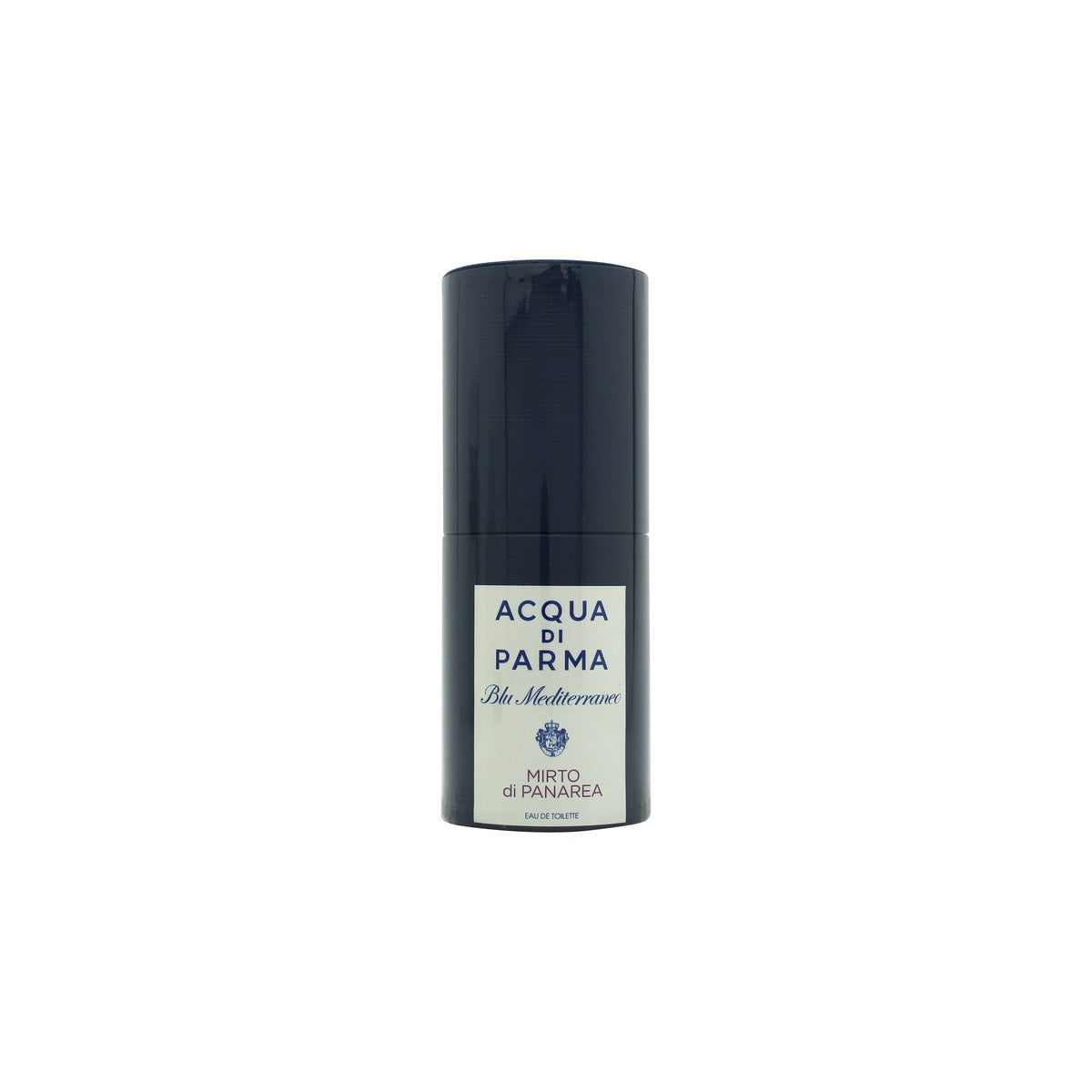 Acqua Di Parma Blu Mediterraneo Mirto Di Panarea Eau De Toilette 30 ml blå glasflakon, hvid label og sølvkapsel