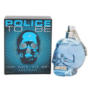 Police To Be Eau de Toilette 40 ml fra Police i sort kranieformet flakon med blank overflade og sølvdetaljer