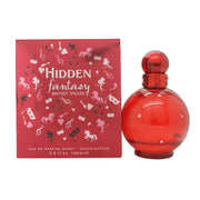 Britney Spears Hidden Fantasy Eau de Parfum 100 ml fra Britney Spears, rød rund flakon med gulddetaljer og krystaller