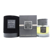 Armaf Niche Black Onyx Eau de Toilette 90 ml fra Armaf – sort, rektangulær glasflakon med sølvdetaljer og sort låg