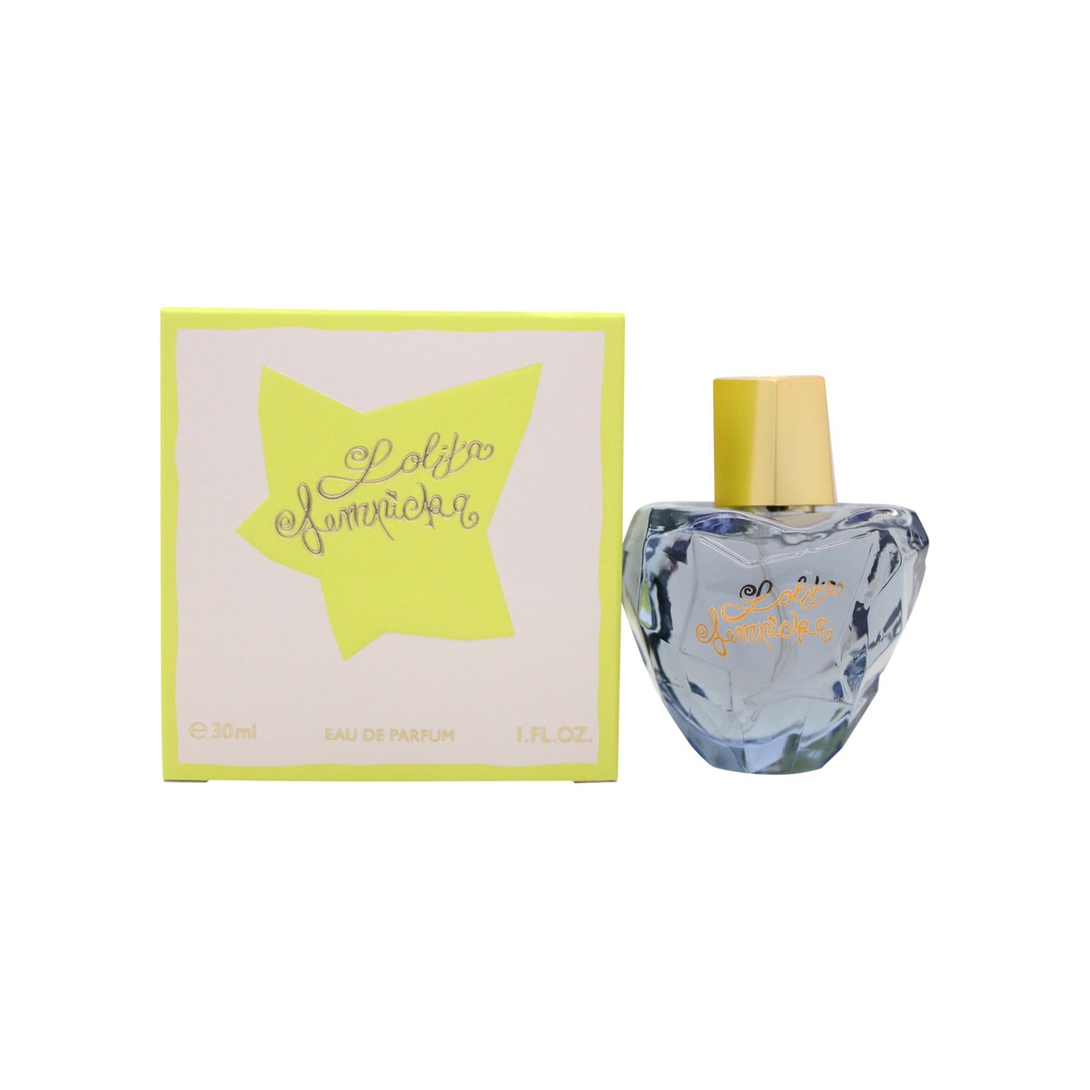 Lolita Lempicka Eau de Parfum 30ml, Lolita Lempicka 30 ml – lilla æbleformet flakon med gylden stilk og fine gulddetaljer