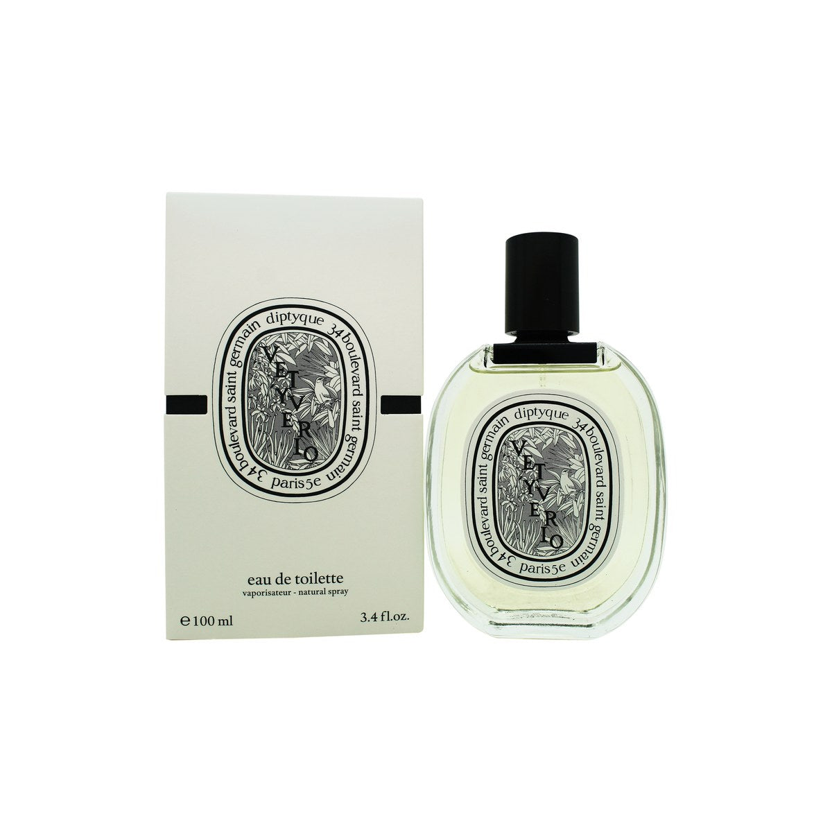 Diptyque Vetyverio Eau de Toilette 100ml Spray