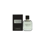 Kenneth Cole Mankind Eau de Toilette Kenneth Cole 50 ml – rektangulær glasflaske med mørkeblå bund og sølvfarvet låg
