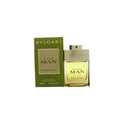 Bvlgari Man Wood Neroli Eau de Parfum 60ml – klar glasflaske med lyseblå væske og sølvfarvet låg i rent, maskulint design.