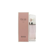 Hugo Boss Boss Ma Vie L'Eau Eau de Toilette 50 ml, Hugo Boss – slank klar glasflaske med lyserød duft og sølv låg