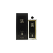 Serge Lutens Five O'Clock Au Gingembre Eau De Parfum 100 ml, klar rektangulær glasflaske med sort etiket og låg
