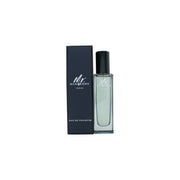 Burberry Mr. Burberry Indigo Eau de Toilette 30 ml fra Burberry – mørkeblå glasflaske med sort låg og knudedetalje