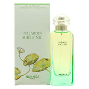Un Jardin Sur Le Nil Eau De Toilette Hermès 100 ml, klar glasflakon med blød grøn gradient, afrundet form og etiket