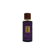 Indulgent Moments Raspberry & Tuberose Eau de Parfum 125 ml, lyserød glasflaske med sølvfarvet låg og enkel feminin etiket.