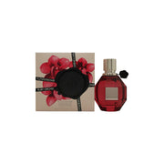 Viktor & Rolf Flowerbomb Ruby Orchid Eau de Parfum 50 ml – rubinrød, facetslebet granatformet flakon med sort segl