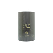 Acqua di Parma Lily of the Valley Eau de Parfum 180 ml – cylindrisk klar glasflaske med sort låg og hvid etiket