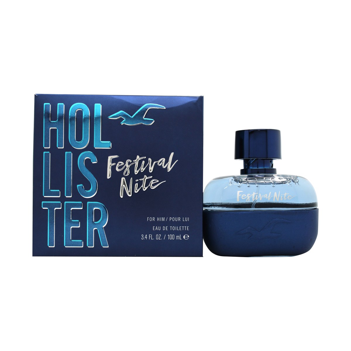Hollister Festival Nite For Him Eau de Toilette 100ml Spray
