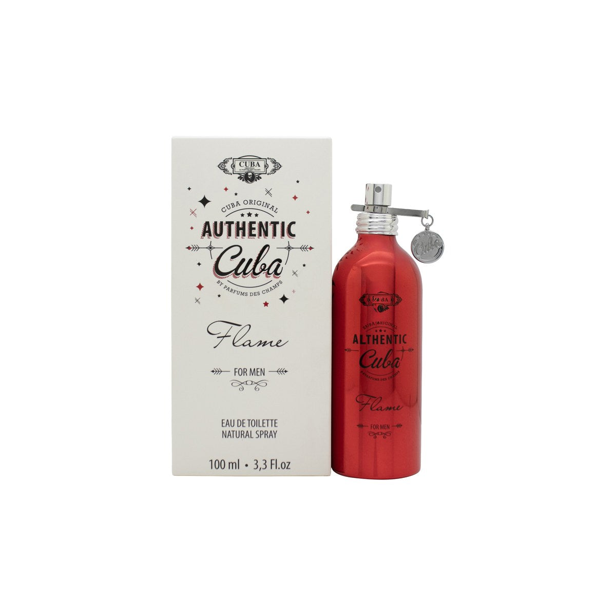 Cuba Authentic Flame Man Eau de Toilette 100ml Spray