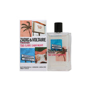 This Is Her! Zadig Dream Eau De Parfum, Zadig & Voltaire, 100 ml, hvid flaske med krakeleret glas og sort etiket