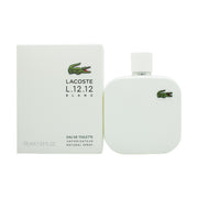 Lacoste L.12.12 Blanc Eau De Toilette Lacoste 175 ml, hvid mat flaske med grøn krokodille og sølvlåg, frisk tone