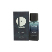 Embark My Time For Him Eau de Parfum 30 ml fra Embark i mørk, firkantet glasflaske med sort låg og minimalistisk design