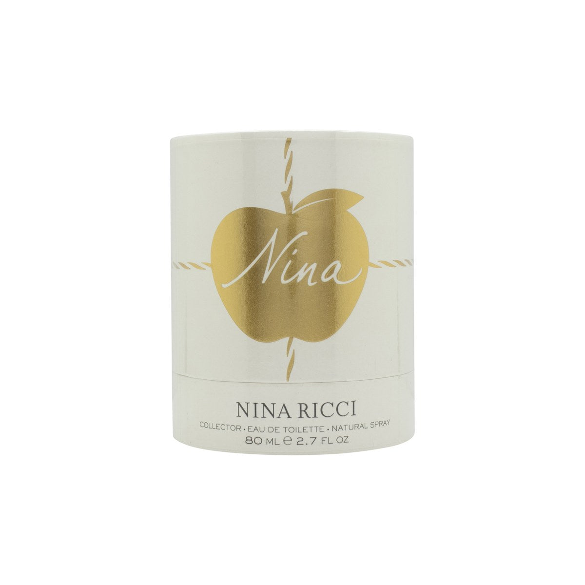 Nina Ricci Nina Collector Edition Eau de Toilette 80 ml – rød æbleformet flakon i glas med guldfarvede blade og blank finish