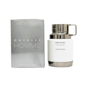 Armaf Odyssey Homme White Edition Eau de Parfum 60 ml fra Armaf – hvid rektangulær flakon med sølvfarvet låg og præget logo