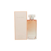 Ellen Tracy English Garden White Freesia Eau De Parfum 100 ml – klar glasflakon med sølvfarvet låg og hvid blomsteretiket