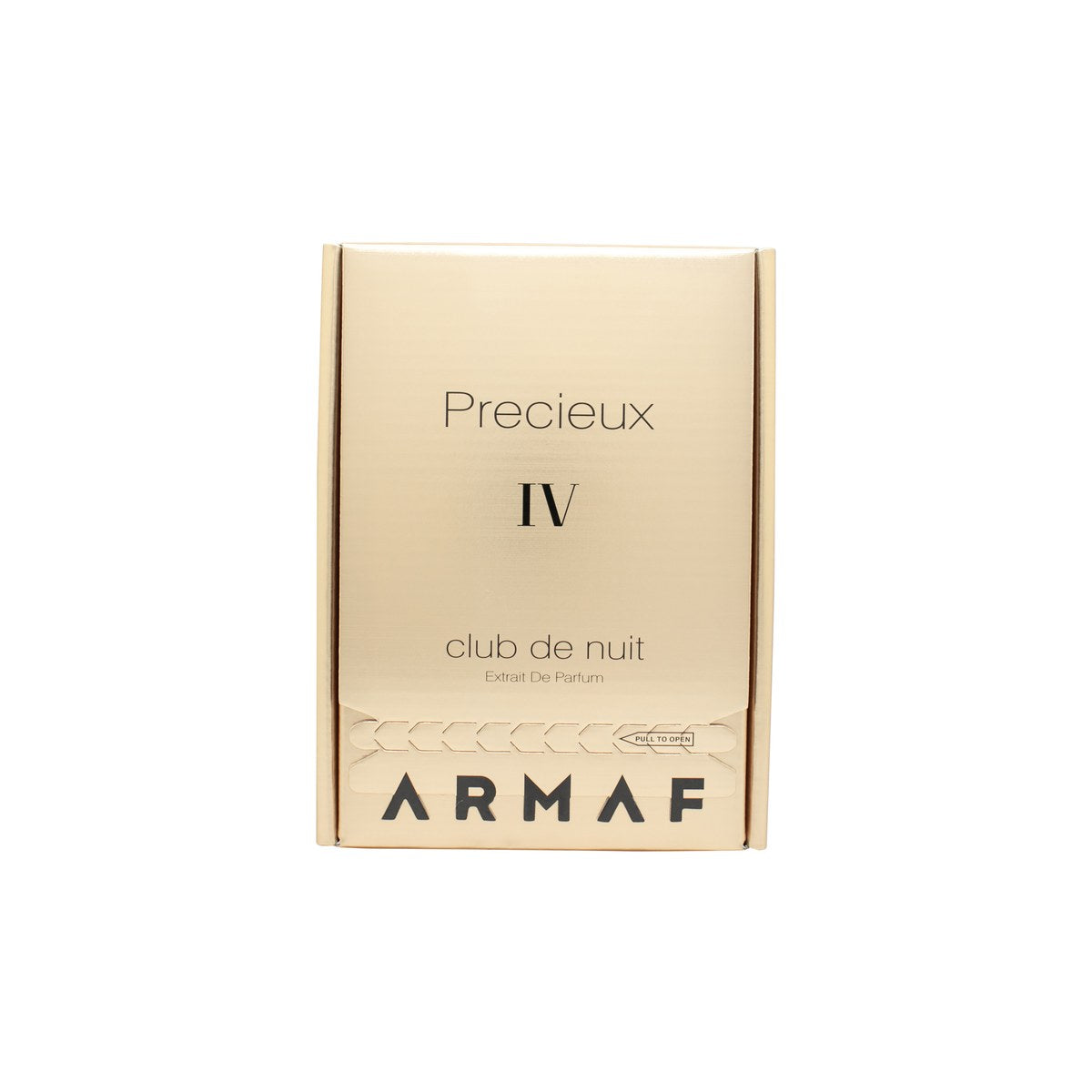 Armaf Club de Nuit Precieux IV Extrait de Parfum 55 ml, sort blank flakon med guldlåg.