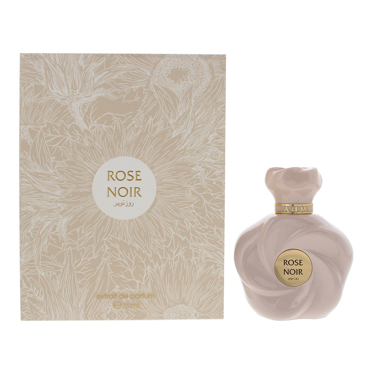 Ahmed Al Maghribi Rose Noir Eau de Parfum 75ml Spray
