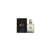 Etienne Aigner Aigner No 1 Eau de Toilette 50 ml – klar glasflaske med ravfarvet duft og sølvfarvet låg, firkantet design