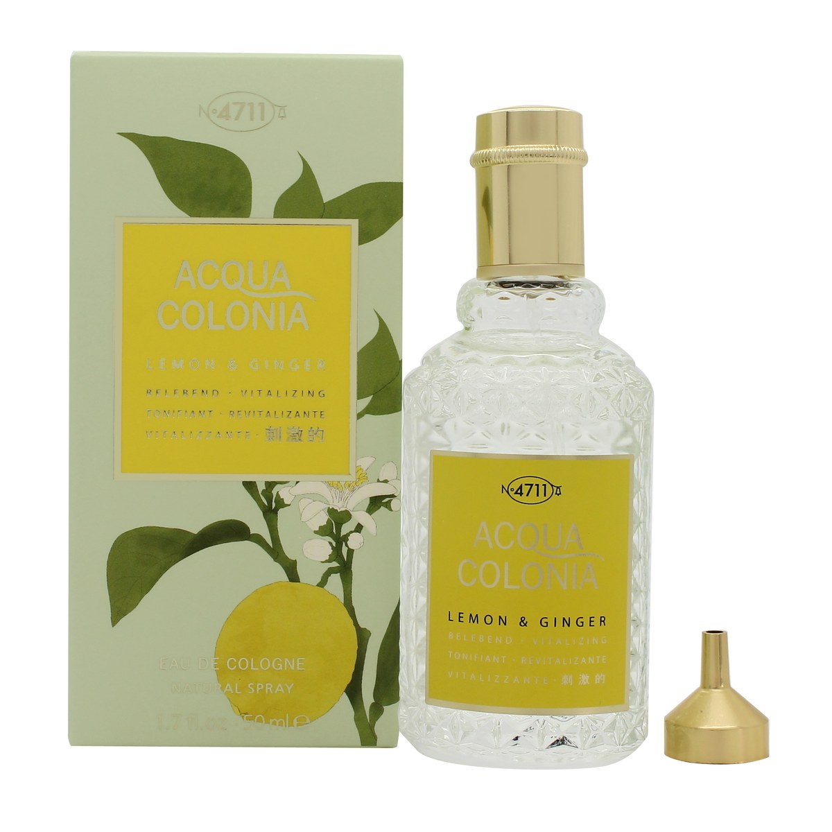 Mäurer & Wirtz 4711 Acqua Colonia Lemon & Ginger Eau de Cologne 50ml Spray