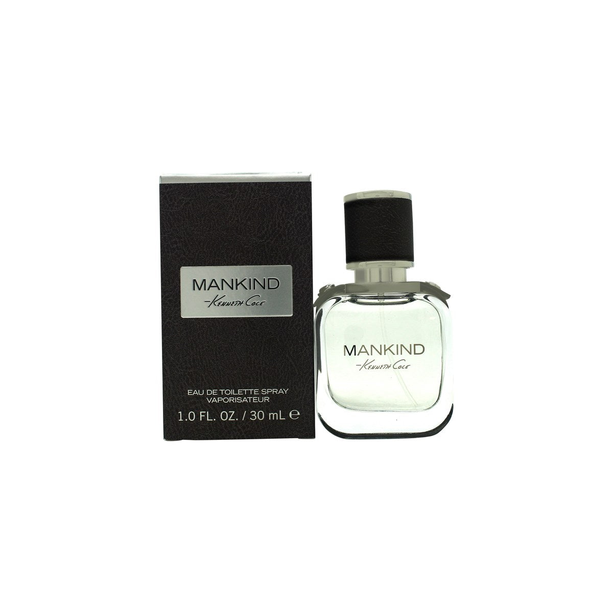 Kenneth Cole Mankind Eau de Toilette 30 ml fra Kenneth Cole, klar glasflaske med sølvdetaljer og sort låg i minimalistisk design