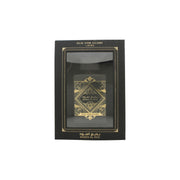 Lattafa Bade'e Al Oud Oud for Glory Eau de Parfum 100 ml – Lattafa, sort firkantet flakon med gyldne detaljer og låg