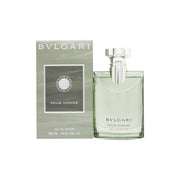 Bvlgari Pour Homme Eau De Parfum 100ml fra Bvlgari i 100 ml flakon med klart glas, sølvgrå låg og minimalistisk design
