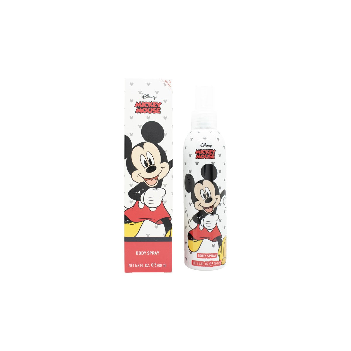 Disney Mickey Mouse Cool Cologne 200 ml fra Disney i klar blå flaske med Mickey‑motiv og sort skruelåg