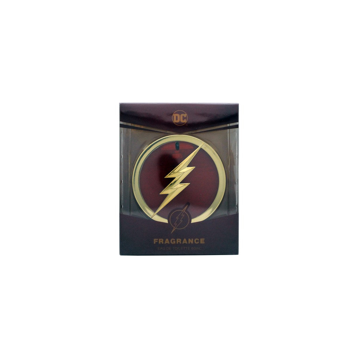 Warner Bros. DC Flash Eau de Toilette 60ml, Warner Bros., 60 ml rød flaske med lynlogo og rund hætte i superheltedesign