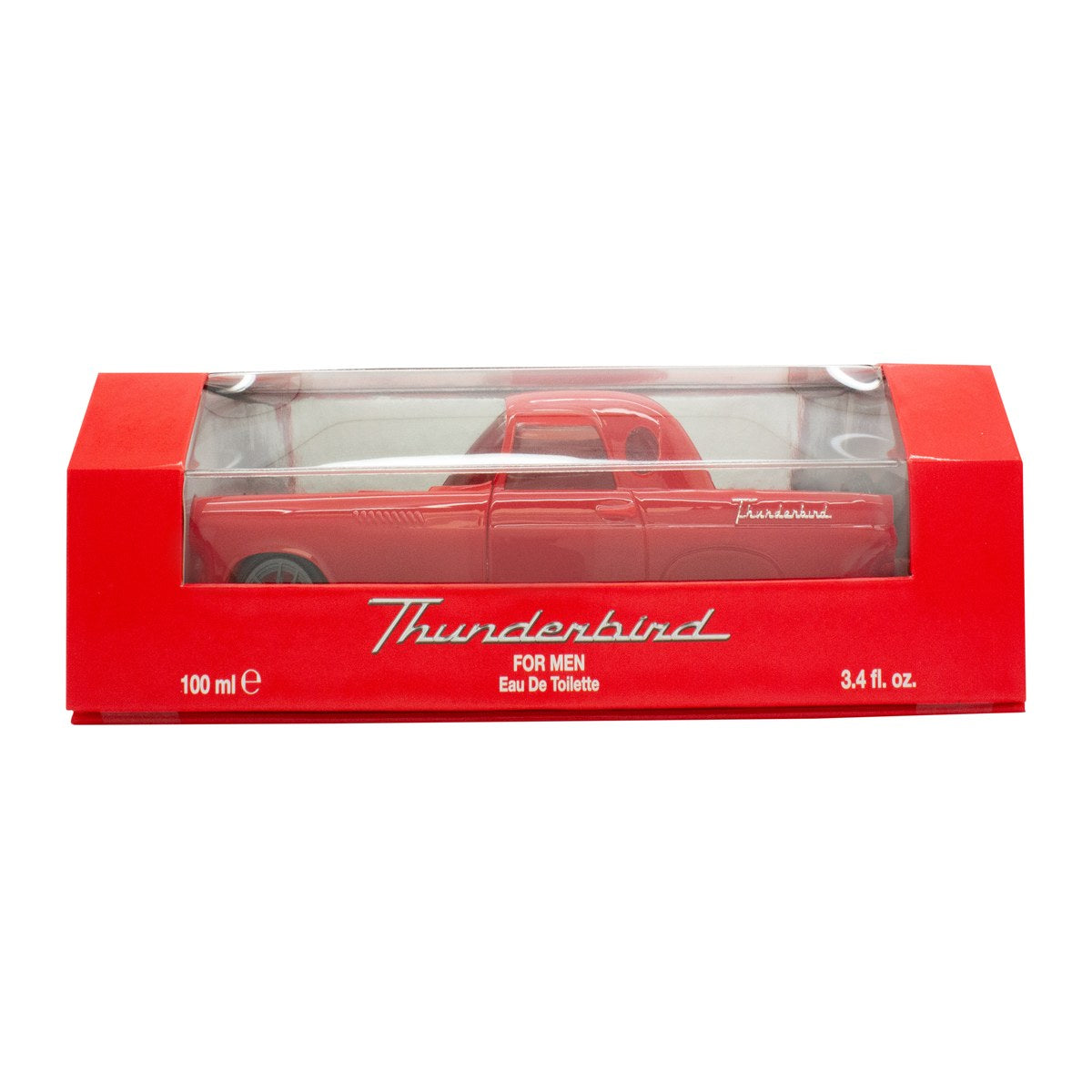 Ford Legacy Thunderbird Eau de Toilette 100ml Mustang 100 ml – klar glasflaske med sølvlogo og mørk hætte