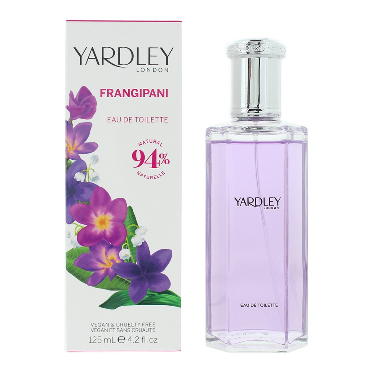Yardley Frangipani Eau de Toilette 125ml Spray