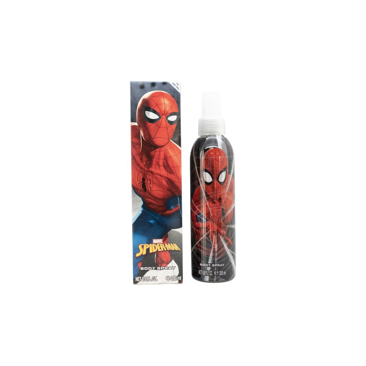 Spiderman Ultimate Spiderman Cool Cologne 200 ml fra Spiderman, blå plastikflaske med spray og Spiderman-motiv på fronten