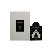 Lattafa Art of Arabia II Eau de Parfum 100 ml i guldfarvet cylindrisk flakon med sort mønster og matchende låg
