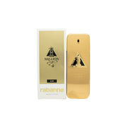 Paco Rabanne 1 Million Elixir Parfum Intense 100 ml – gylden guldbarreflakon med sort top og indgraveret logo