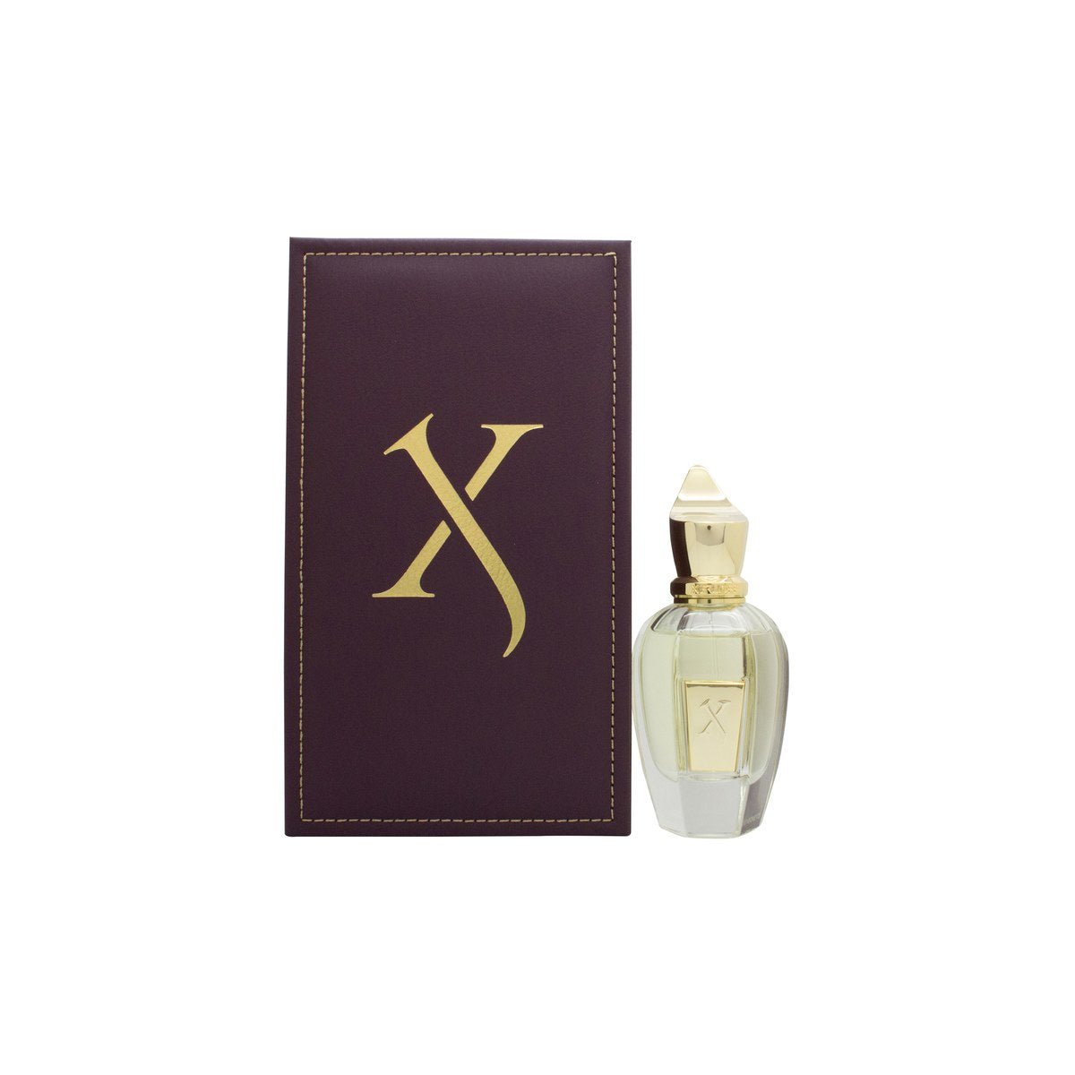 Xerjoff Shooting Stars Nio Eau de Parfum 50 ml fra Xerjoff i klar glasflaske med gul etiket og gylden hætte.