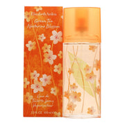 Green Tea Nectarine Blossom Eau De Toilette Elizabeth Arden 100 ml klar glasflaske med orange låg og let, frisk udtryk
