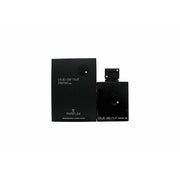 Club De Nuit Pure Parfum Intense Eau De Parfum, Armaf 150 ml, sort firkantet flakon med facetskåret glas og kædedetalje