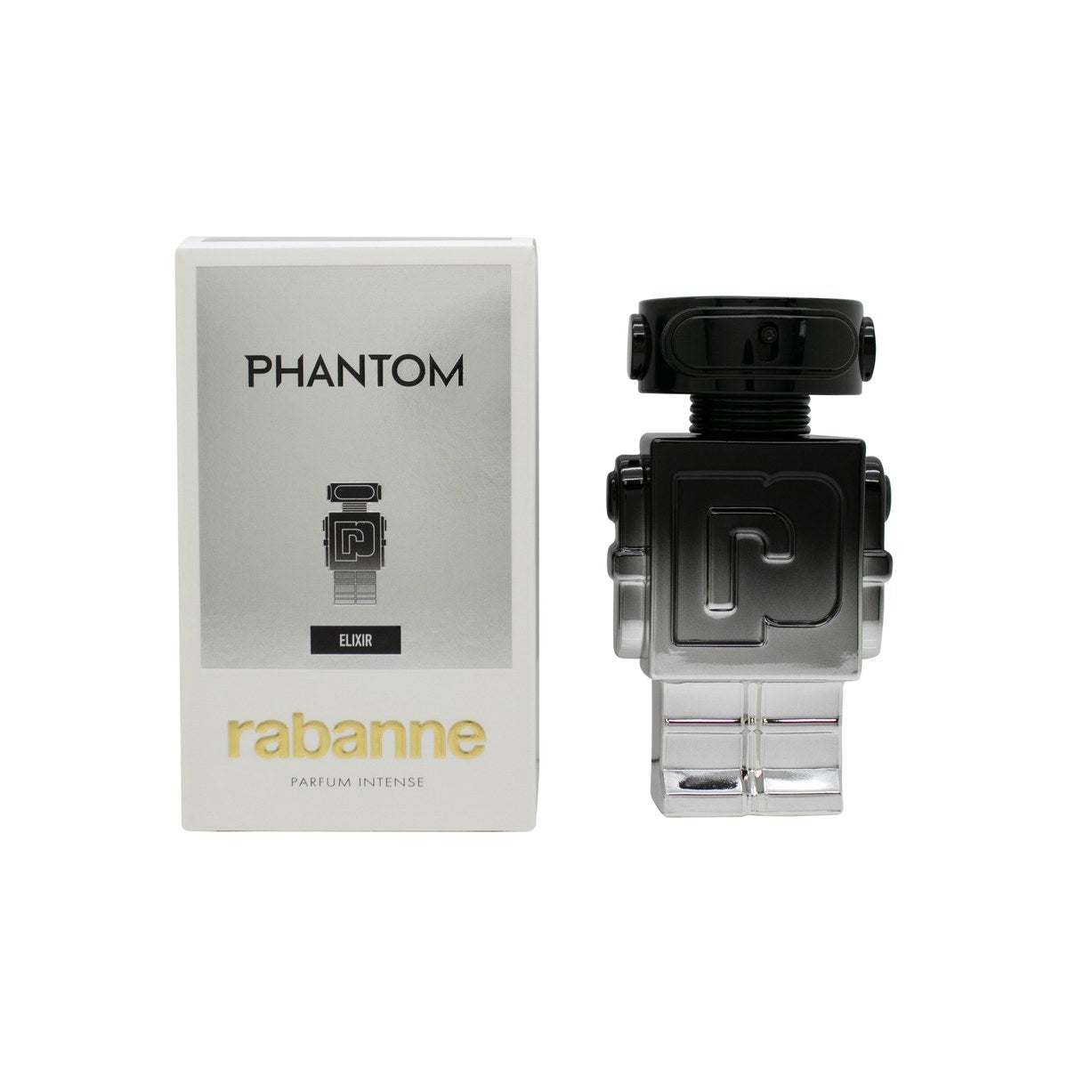 Paco Rabanne Phantom Elixir Eau de Parfum 50 ml fra Paco Rabanne, mørkebrun robotformet flakon i blank finish med sort spraytop