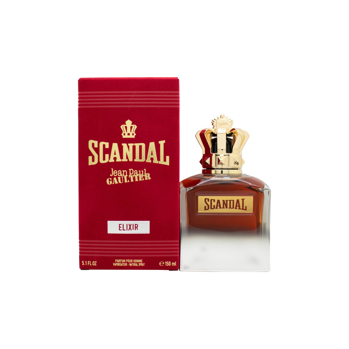 Jean Paul Gaultier Scandal Pour Homme Elixir Parfum 150ml Spray