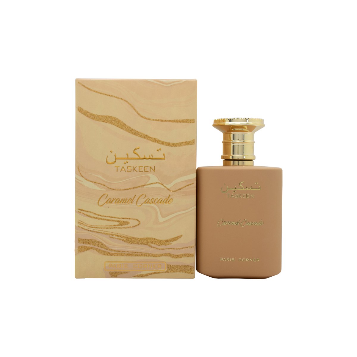 Paris Corner Taskeen Caramel Cascade Eau de Parfum 100ml Spray
