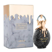 Miss Armaf Dazzling Eau de Parfum 100 ml fra Armaf, rosa glasflakon med buet form og sølvfarvet låg