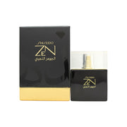 Shiseido Zen Gold Elixir Eau de Parfum 100 ml fra Shiseido, gylden oval flakon med blank guldfinish og sort låg