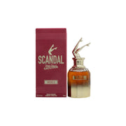 Jean Paul Gaultier Scandal Absolu Eau de Parfum 50 ml – gylden flakon med ben som låg og ravfarvet glas