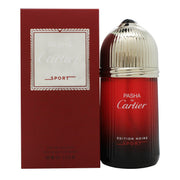 Cartier Pasha de Cartier Edition Noire Sport Eau de Toilette 100 ml fra Cartier, mat sort flakon med krone og sølvdetaljer
