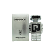 Paco Rabanne Phantom Eau de Toilette 100 ml fra Paco Rabanne, sølvfarvet robotformet flakon med sort spraytop