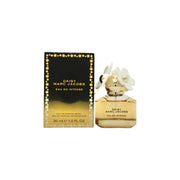 Daisy So Intense Eau De Parfum Marc Jacobs 30 ml mørk gylden parfumeflaske med sort låg og gyldne margueritter