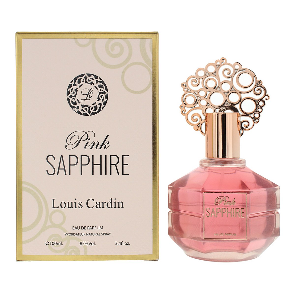 Louis Cardin Pink Sapphire Eau de Parfum 100ml Spray